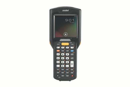 Zebra MC3200 handheld.