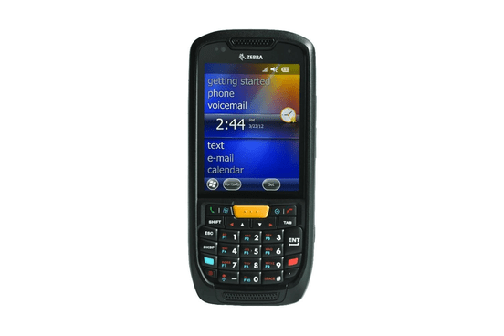 Zebra MC45 handheld.