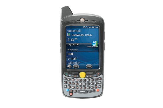 Zebra MC67 handheld.