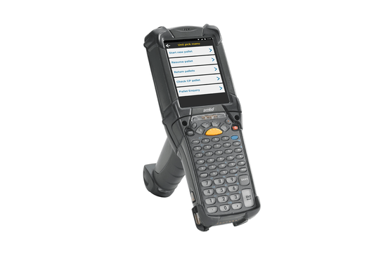 Zebra MC9200 handheld.